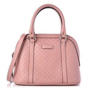 Gucci Microguccisima Mini Dome Bag light Pink